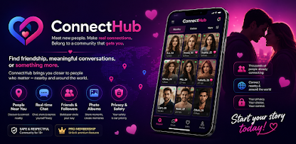 ConnectHub – Social & Dating App